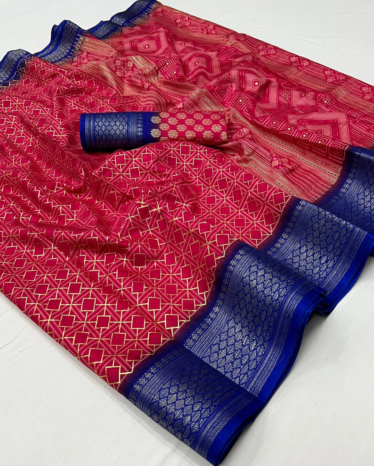 Rajpath Cello Silk Soft Dola Wholesale Fancy Sarees Catalog — Wholesale Sarees, MPA wholesale from Surat - Gallery Image 10